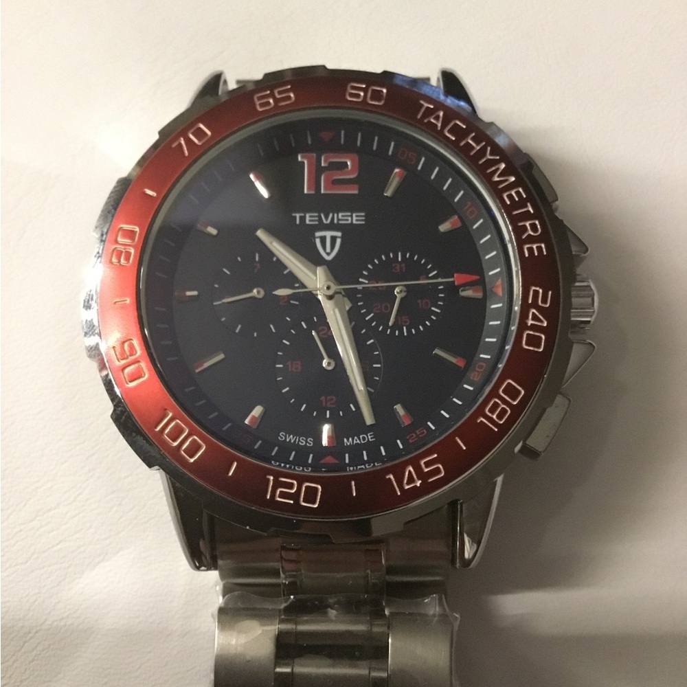 New Men’s Tevise Automatic Mechanical Watch